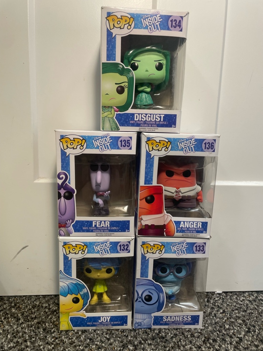 Funko POP! Inside Out 5-Figure Set – Disney NIB